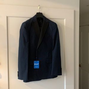 NWT Haspel Royal Krewe (Navy) Seersucker Tuxedo